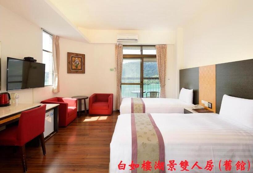 اتاق استاندارد با چشم‌انداز دریاچه, Sun Moon Lake Teachers' Hostel
