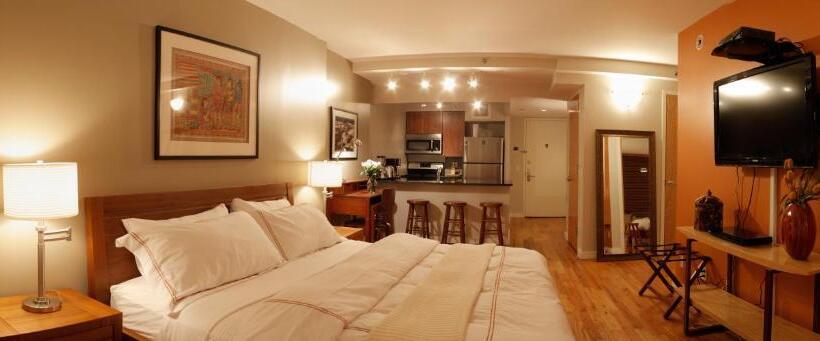 سوئیت با تخت بزرگ, Sanctuary Nyc Retreats