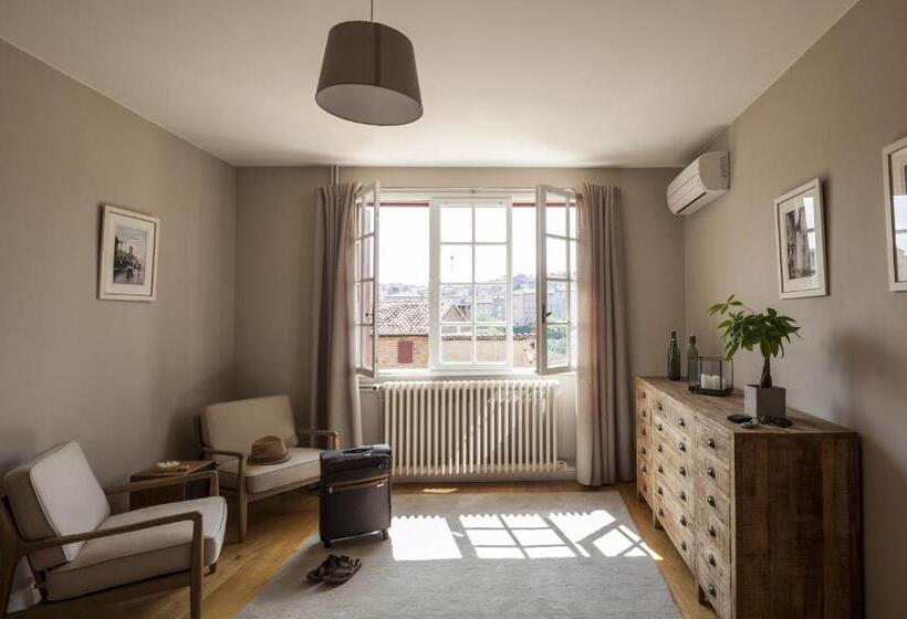 اتاق استاندارد با چشم‌انداز, Villa Caroline   Chambres D Hôtes