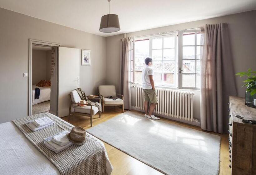 اتاق استاندارد با چشم‌انداز, Villa Caroline   Chambres D Hôtes
