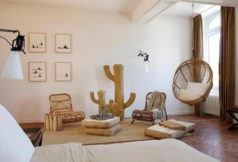 اتاق استاندارد با چشم‌انداز دریا, Le Manoir De La Plage / Adults Only