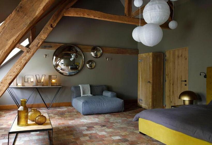 اتاق استاندارد با چشم‌انداز باغ, Le Manoir De La Plage / Adults Only