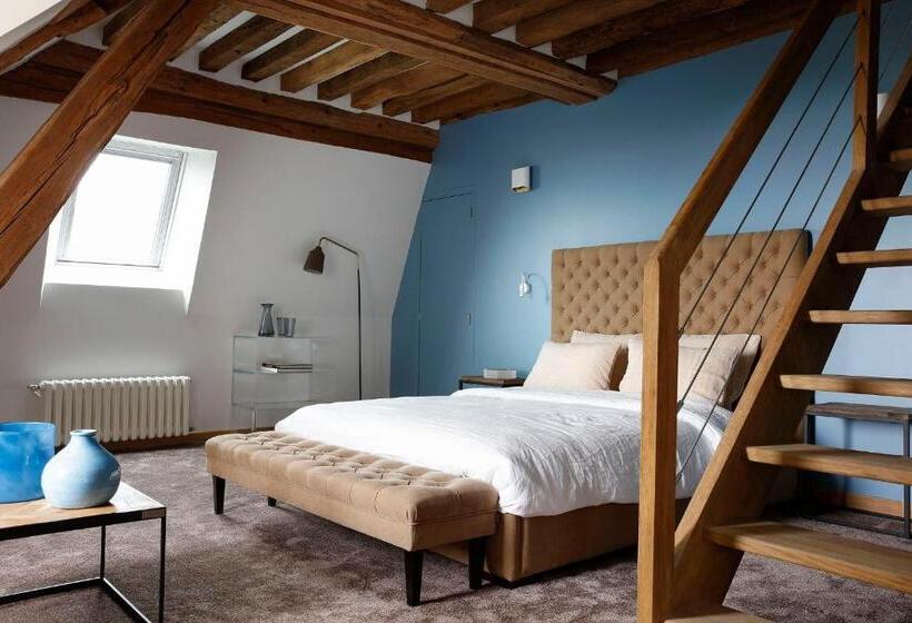 اتاق استاندارد با چشم‌انداز دریا, Le Manoir De La Plage / Adults Only