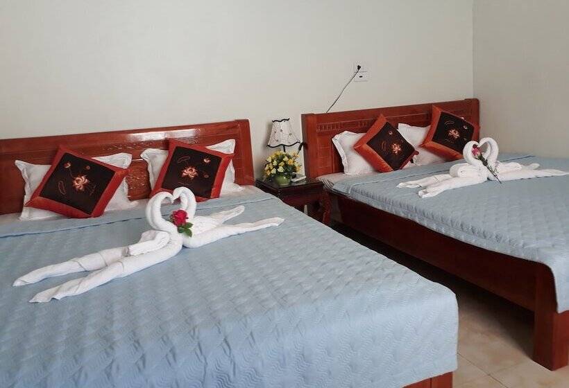 اتاق استاندارد چهار تخته, Tam Coc White Swan Homestay