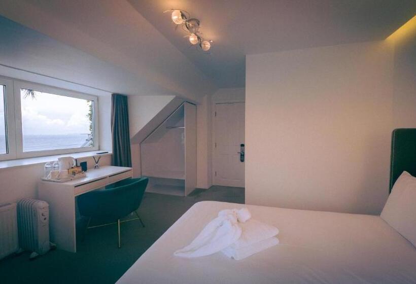 اتاق لوکس با چشم‌انداز دریا, OYO Newquay Beach Hotel
