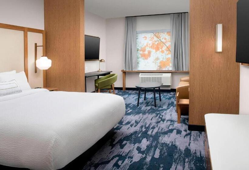 سوئیت با تخت بزرگ, Fairfield Inn & Suites By Marriott New Orleans Metairie