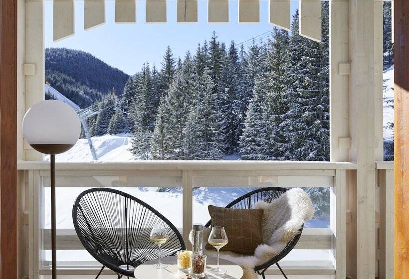 سوییت, Ecrin Blanc Resort Courchevel   Aquapark