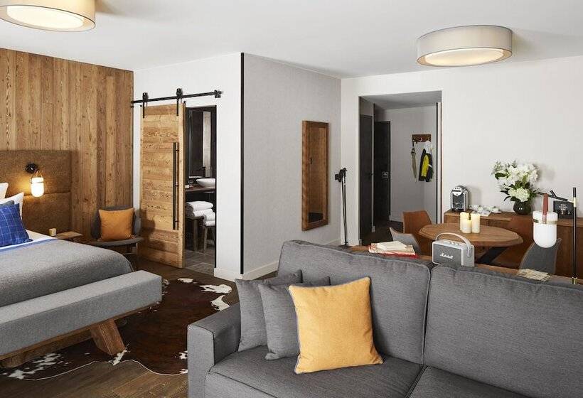 سوییت, Ecrin Blanc Resort Courchevel   Aquapark