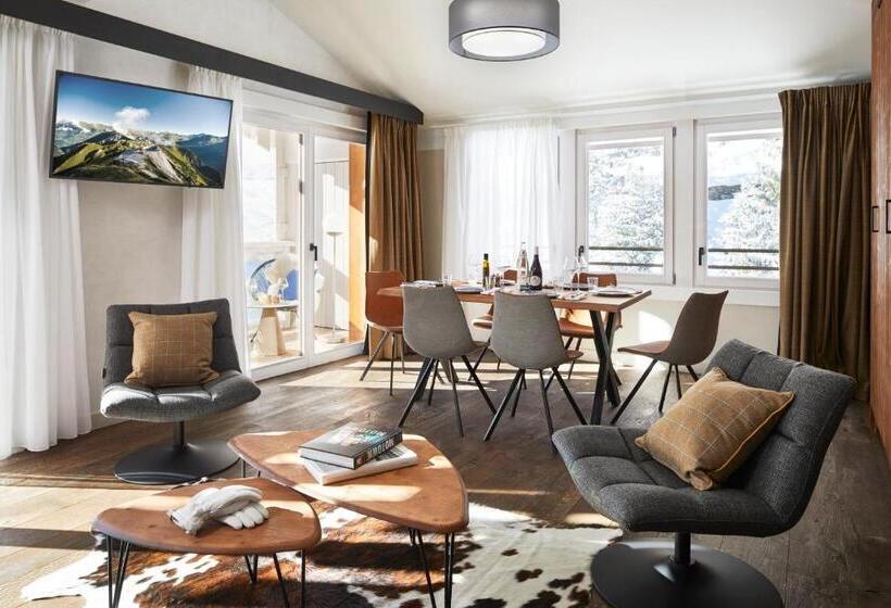 سوییت, Ecrin Blanc Resort Courchevel   Aquapark