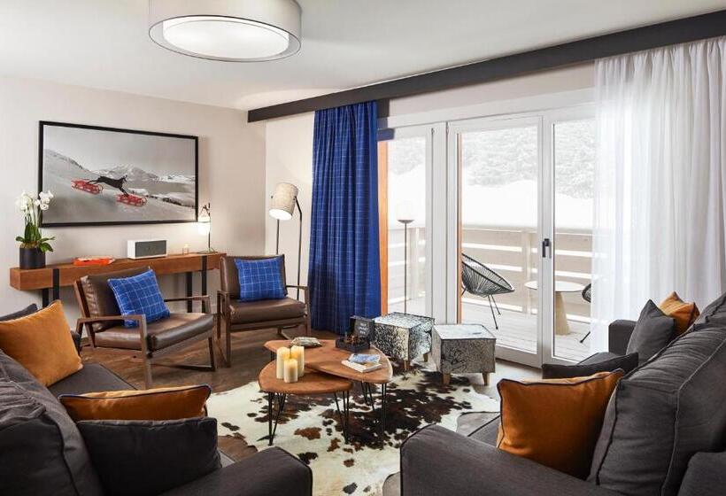 سوییت, Ecrin Blanc Resort Courchevel   Aquapark