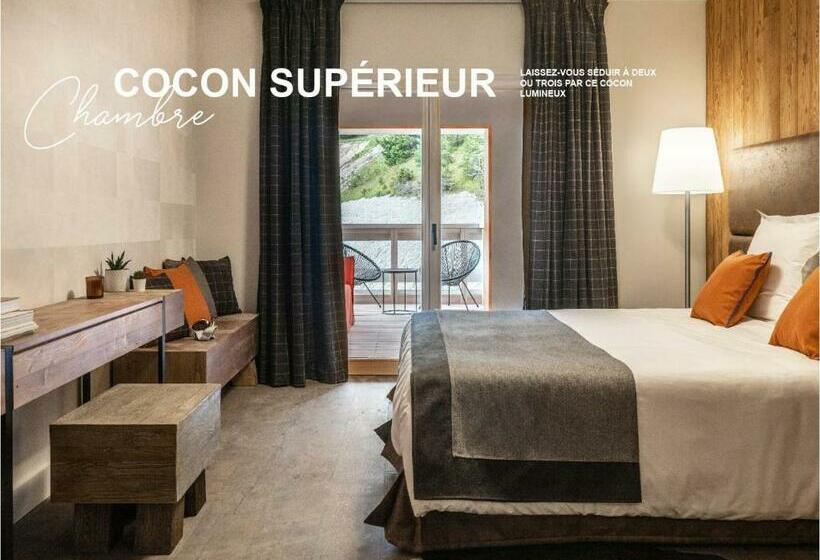 اتاق پرستیژ, Ecrin Blanc Resort Courchevel   Aquapark