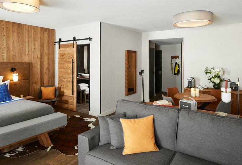 سوییت سوپریور, Ecrin Blanc Resort Courchevel   Aquapark