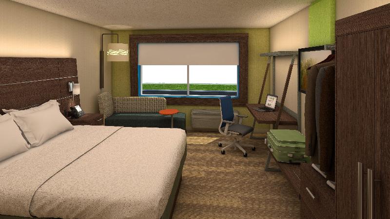 اتاق استاندارد با تخت بزرگ, Holiday Inn Express And Suites Wentzville St Louis West