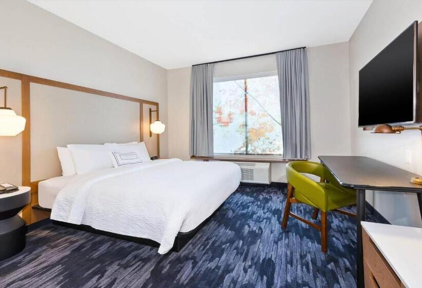 اتاق استاندارد با تخت بزرگ, Fairfield Inn & Suites By Marriott Cincinnati Airport South/florence