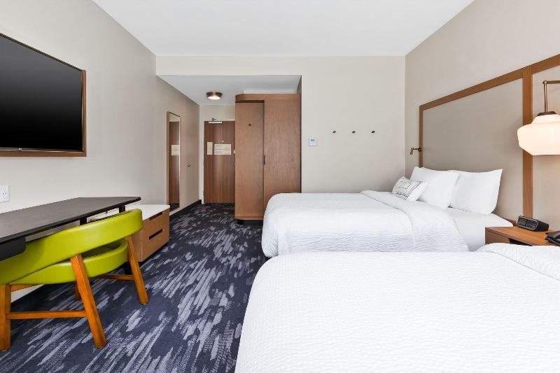 اتاق استاندارد با تخت دو نفره بزرگ, Fairfield Inn & Suites By Marriott Cincinnati Airport South/florence