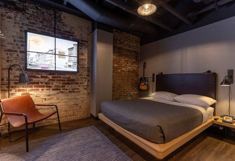 اتاق استاندارد با تخت دوبل, Moxy Nashville Downtown