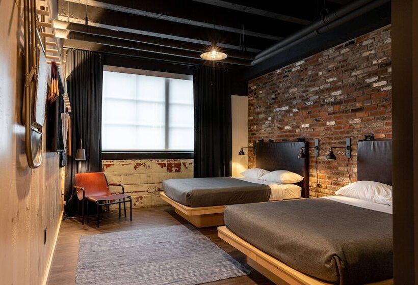 اتاق استاندارد با 2 تخت دوبل, Moxy Nashville Downtown