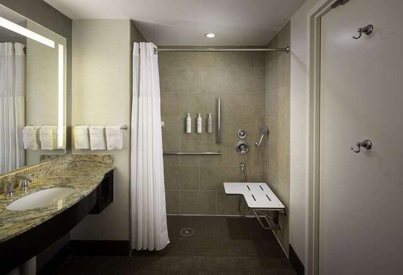 اتاق استاندارد با تخت بزرگ, The Axis Moline Hotel, Tapestry Collection By Hilton