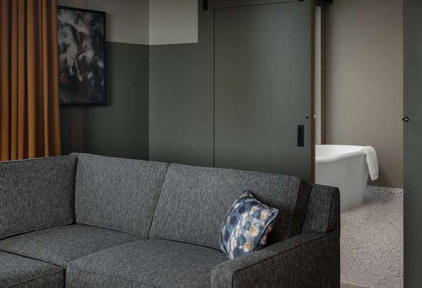 اتاق استاندارد با تخت بزرگ, The Axis Moline Hotel, Tapestry Collection By Hilton