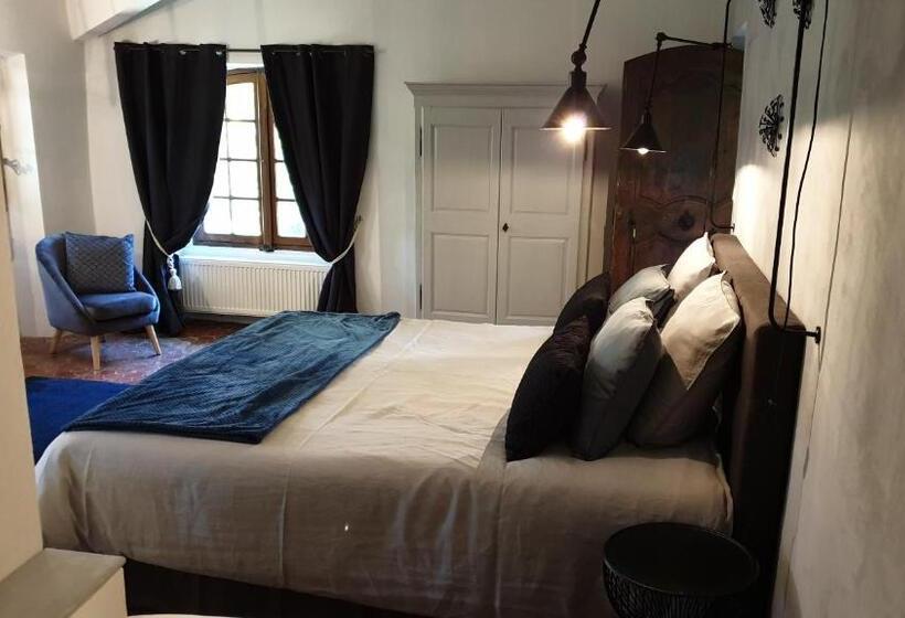 اتاق استاندارد سه تخته با چشم‌انداز باغ, La Bastide De L Adrech