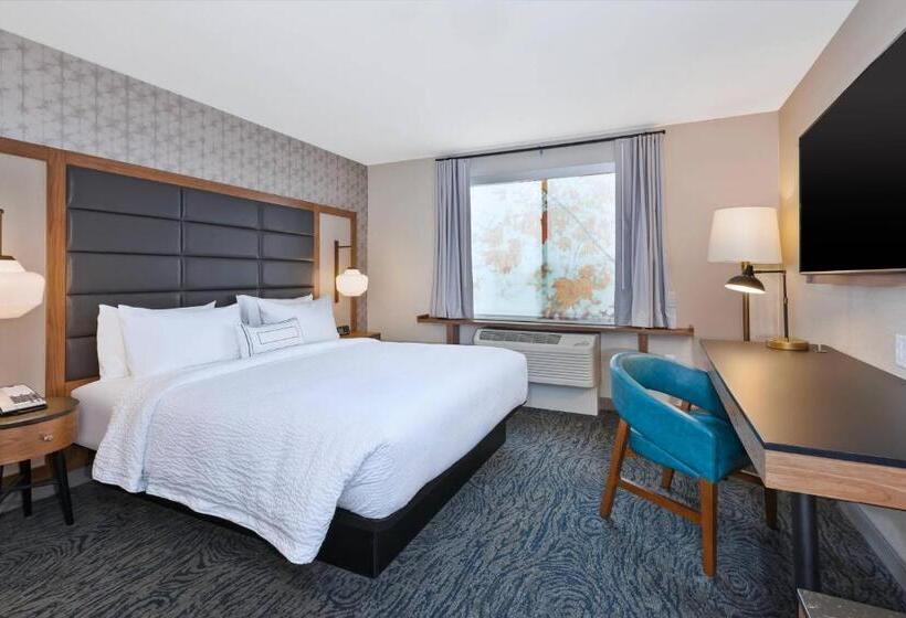 اتاق استاندارد با تخت بزرگ, Fairfield Inn & Suites By Marriott Kalamazoo