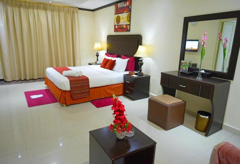 اتاق استاندارد با تخت بزرگ, Alain Hotel Ajman