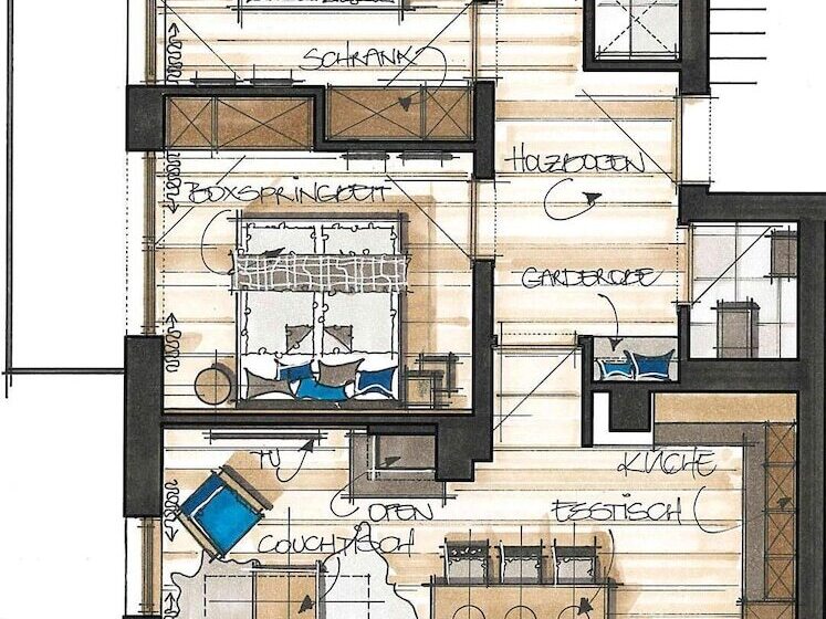 2 Bedroom Apartment Garden View, Zeitfrei Chalet Apartments
