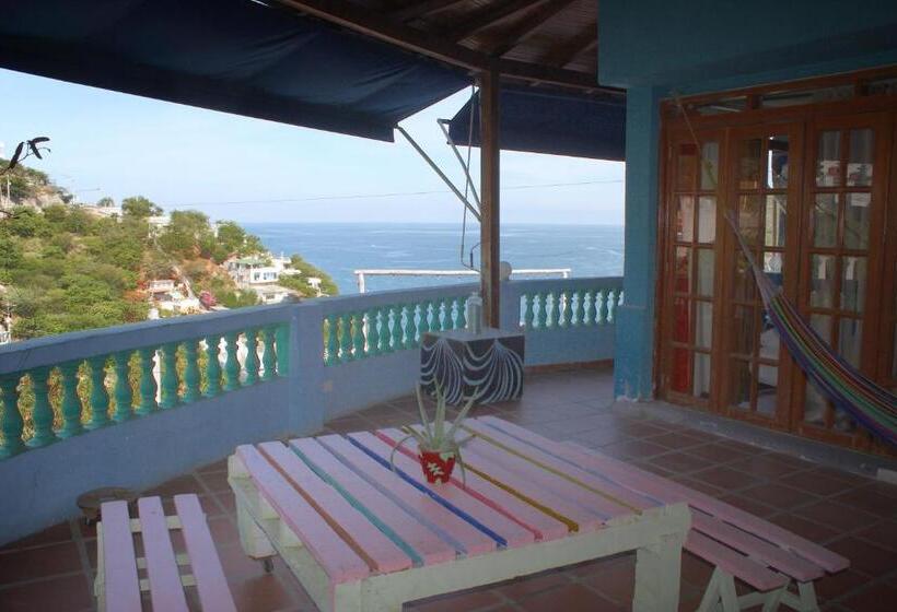 آپارتمان سوپریور 1 خوابه با چشم‌انداز دریا, Tayrona Colors Hostel