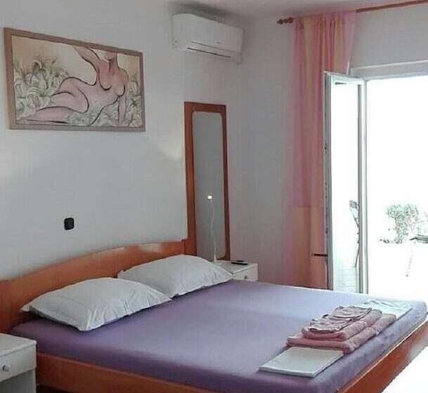 اتاق استاندارد با چشم‌انداز دریا, Apartments Boćin Rosso