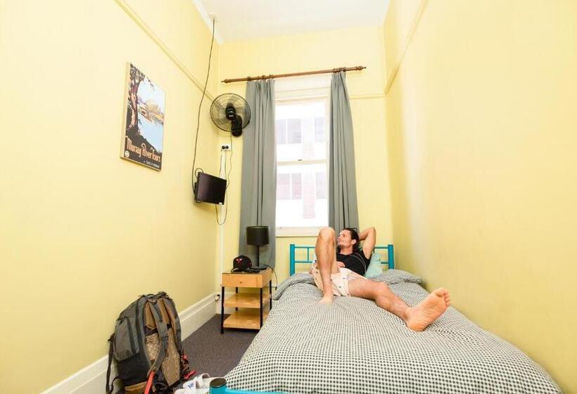 اتاق استاندارد یک تخته با سرویس بهداشتی مشترک, Yha Newcastle Beach