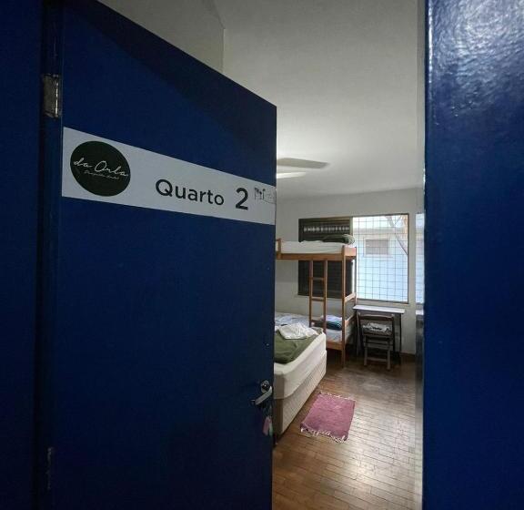 اتاق استاندارد چهارنفره با سرویس بهداشتی مشترک, Da Orla Pampulha Hostel