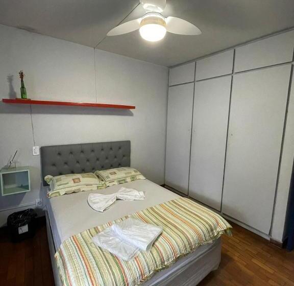 اتاق استاندارد چهارنفره با سرویس بهداشتی مشترک, Da Orla Pampulha Hostel
