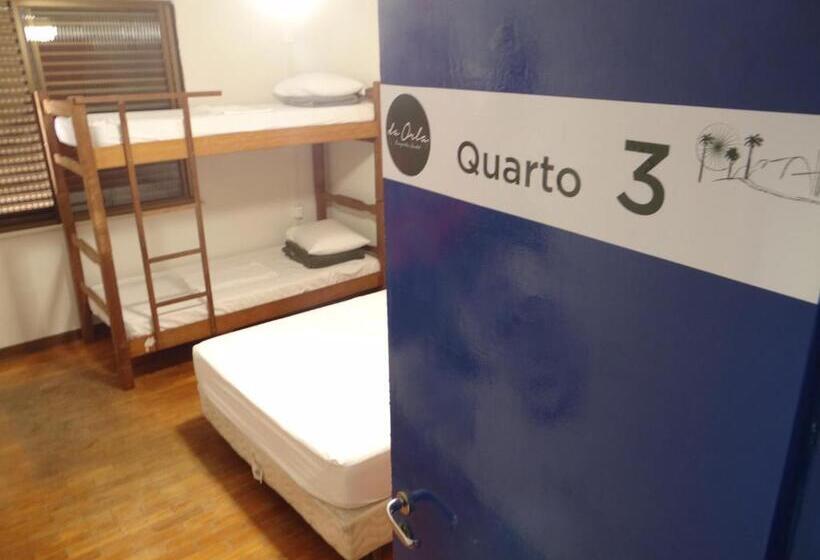 اتاق استاندارد چهارنفره با سرویس بهداشتی مشترک, Da Orla Pampulha Hostel
