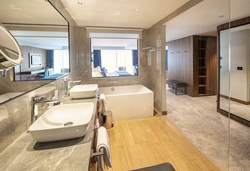 سوییت جونیور با چشم‌انداز دریا, Luxury Hotel Riva