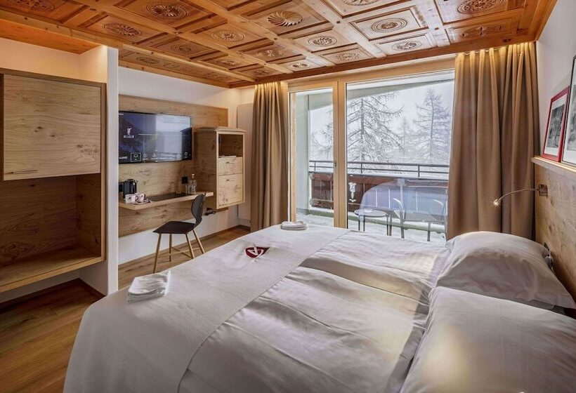 ベーシックルーム, Swiss Alpine Hotel Allalin