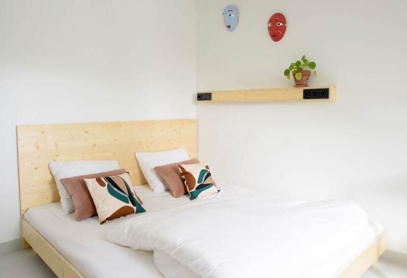 اتاق استاندارد با سرویس بهداشتی مشترک, The Green Elephant Hostel & Spa