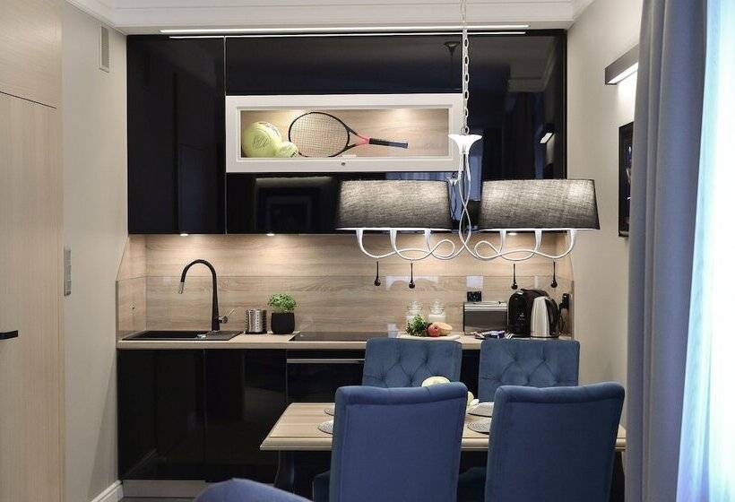 آپارتمان لوکس 1 خوابه, Aga Tenis Apartments By Radwańska