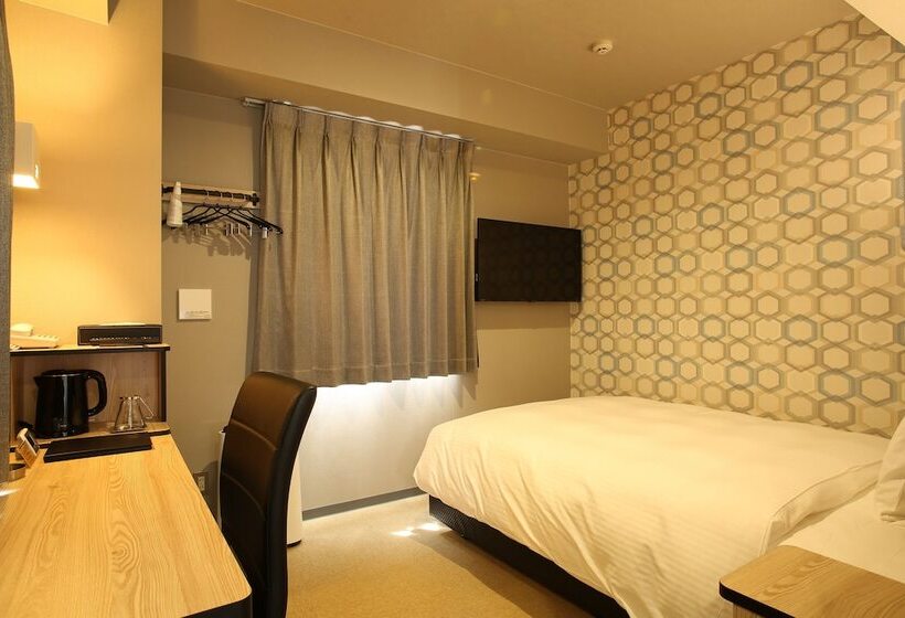 اتاق استاندارد با تخت دوبل, Green Rich Hotel Naha  Hotel & Capsule  Artificial Hot Spring Futamata Yunohana