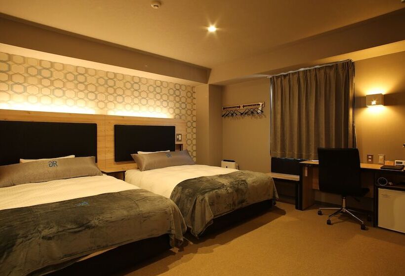 اتاق استاندارد با 2 تخت دوبل, Green Rich Hotel Naha  Hotel & Capsule  Artificial Hot Spring Futamata Yunohana