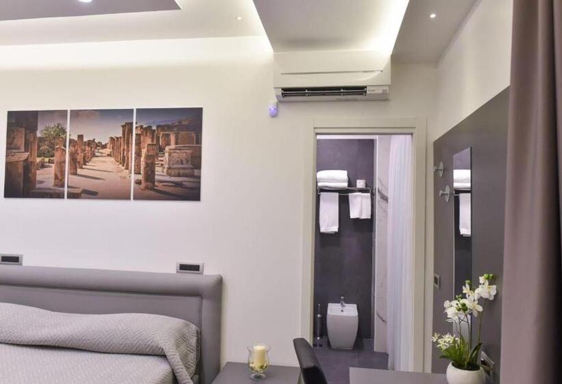 اتاق استاندارد با بالکن, Pompei Inn Ruins B&b Luxury Suite