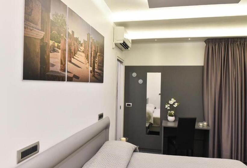 اتاق استاندارد با بالکن, Pompei Inn Ruins B&b Luxury Suite