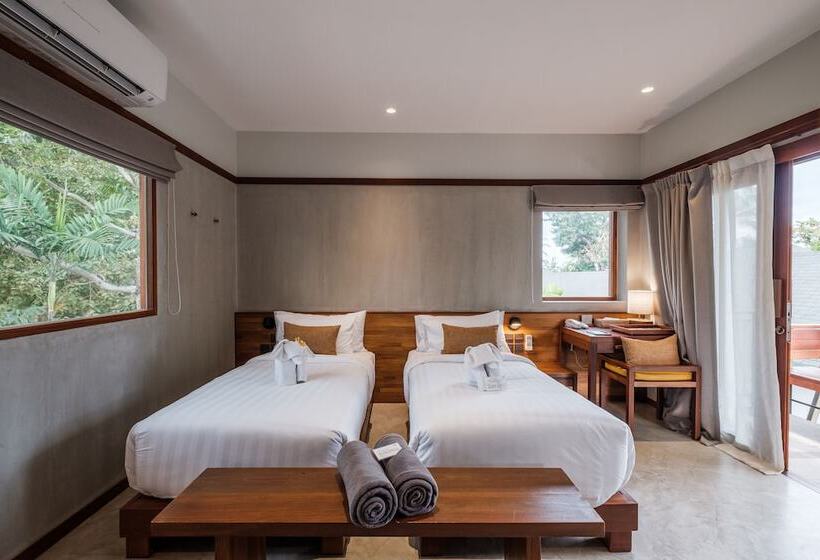 اتاق استاندارد با بالکن, Banana Fan Sea Resort