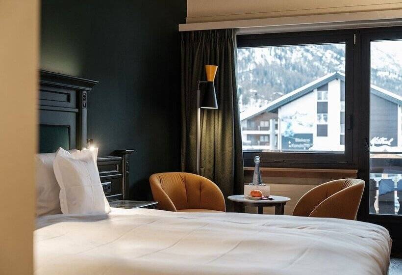 اتاق لوکس, National Zermatt   Matterhorn Views, Sunnegga Gateway & Spa