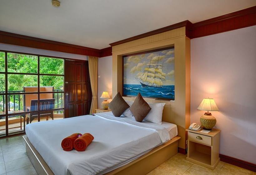 اتاق سوپریور با چشم‌انداز باغ, Phuket Island View Resort   Sha Extra Plus