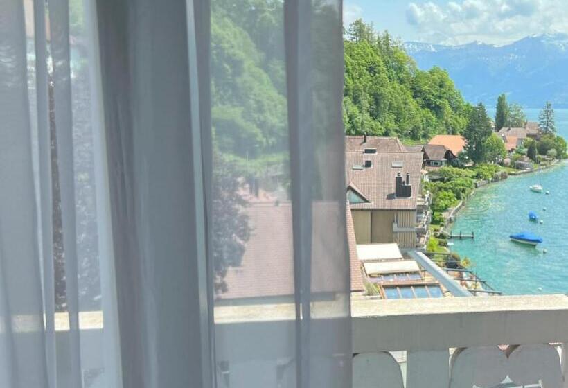 اتاق استاندارد با چشم‌انداز, Restaurant Bellevue Au Lac