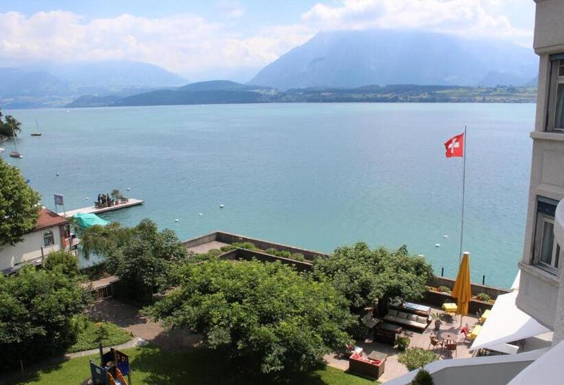 اتاق استاندارد با چشم‌انداز, Restaurant Bellevue Au Lac