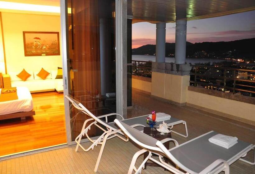سوییت جونیور با چشم‌انداز دریا, The Royal Paradise Hotel & Spa   Sha Extra Plus