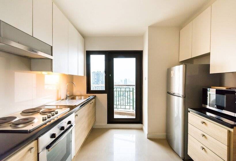 آپارتمان مدیریتی 2 خوابه, Somerset Park Suanplu Bangkok