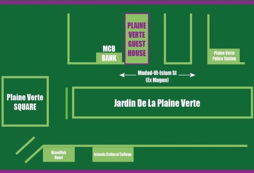 اتاق خانوادگی, La Plaine Verte Guesthouse