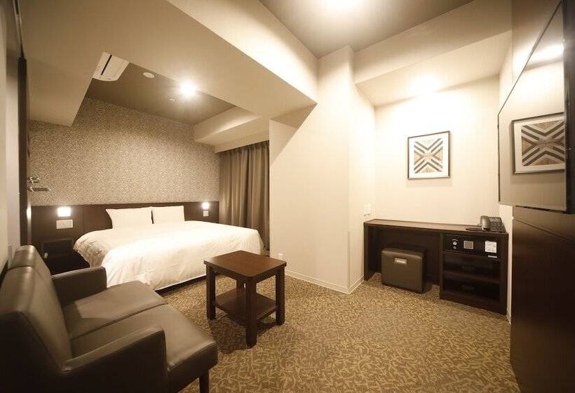اتاق استاندارد با تخت دوبل, Dormy Inn Premium Osaka Kitahama Hot Springs